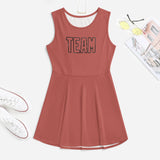 Custom Copper Rose Copper Rose Cheerleader Dress