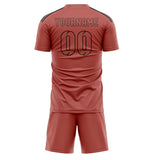 Custom Copper Rose Copper Rose Soccer Jersey