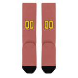 Custom Copper Rose Gold Knee-High Sock