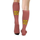 Custom Copper Rose Gold Knee-High Sock