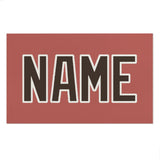 Custom Copper Rose Brown Beach Towel