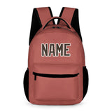 Custom Copper Rose Brown Kids Backpack