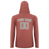 Custom Copper Rose Gray UV-Hoodie