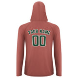 Custom Copper Rose Green UV-Hoodie