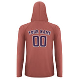 Custom Copper Rose Purple UV-Hoodie