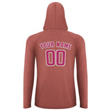 Custom Copper Rose Pink UV-Hoodie