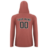 Custom Copper Rose Black UV-Hoodie