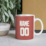 Custom Copper Rose White Mug