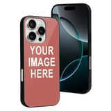 Custom Copper Rose White Phone Case