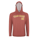 Custom Copper Rose Yellow UV-Hoodie