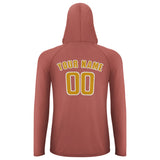 Custom Copper Rose Yellow UV-Hoodie