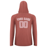 Custom Copper Rose Light Pink UV-Hoodie