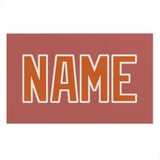 Custom Copper Rose Orange Beach Towel