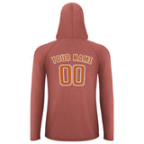 Custom Copper Rose Orange UV-Hoodie