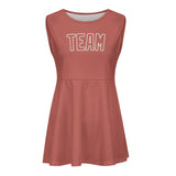 Custom Copper Rose Copper Rose Cheerleader Dress