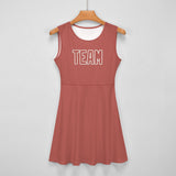 Custom Copper Rose Copper Rose Cheerleader Dress
