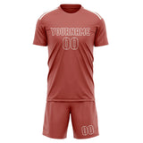 Custom Copper Rose Copper Rose Soccer Jersey