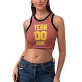 Custom Copper Rose Gold Sleeveless Tank Top