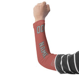 Custom Copper Rose Gray Arm Sleeve