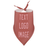 Custom Copper Rose Light Pink Pet Scarf