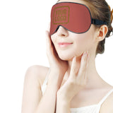 Custom Copper Rose Khaki Sleep Mask