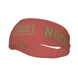 Custom Copper Rose Light Khaki Sports headband