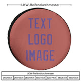 Custom Copper Rose Light Purple Truck Tires