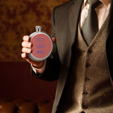 Custom Copper Rose Light Purple Hip Flask