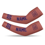 Custom Copper Rose Purple Arm Sleeve