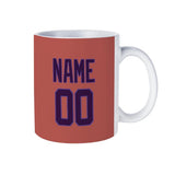 Custom Copper Rose Purple Mug