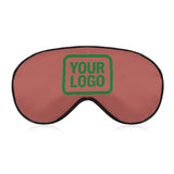 Custom Copper Rose Emerald Green Sleep Mask