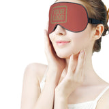 Custom Copper Rose Light Khaki Sleep Mask