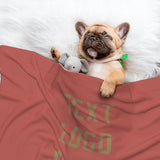 Custom Copper Rose Light Khaki Pet Blanket