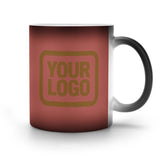 Custom Copper Rose Khaki Magic Mug