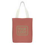 Custom Copper Rose Khaki Canvas Tote Bag