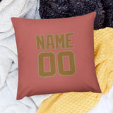 Custom Copper Rose Khaki Pillowcase