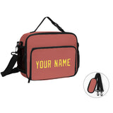 Custom Copper Rose Light Yellow Lunch Bag