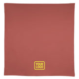 Custom Copper Rose Light Yellow Square Table Cloth