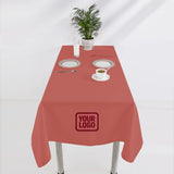 Custom Copper Rose Copper Rose Square Table Cloth