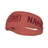 Custom Copper Rose Crimson Red Sports headband