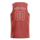 Custom Copper Rose & Copper Rose Colors Design Sports Basketball Jersey