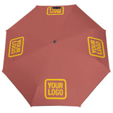 Custom Copper Rose Gold Automatic Umbrella
