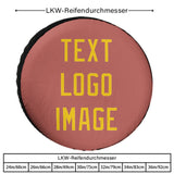 Custom Copper Rose Gold Truck Tires