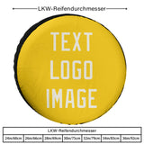 Custom Gold Cream Truck Tires