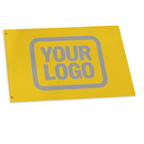Custom Gold Gray Flag