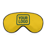 Custom Gold Green Sleep Mask