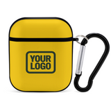 Custom Gold Dark Green AirPods Case