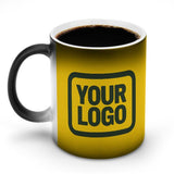 Custom Gold Dark Green Magic Mug
