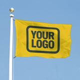 Custom Gold Dark Green Flag