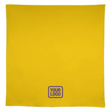 Custom Gold Purple Square Table Cloth